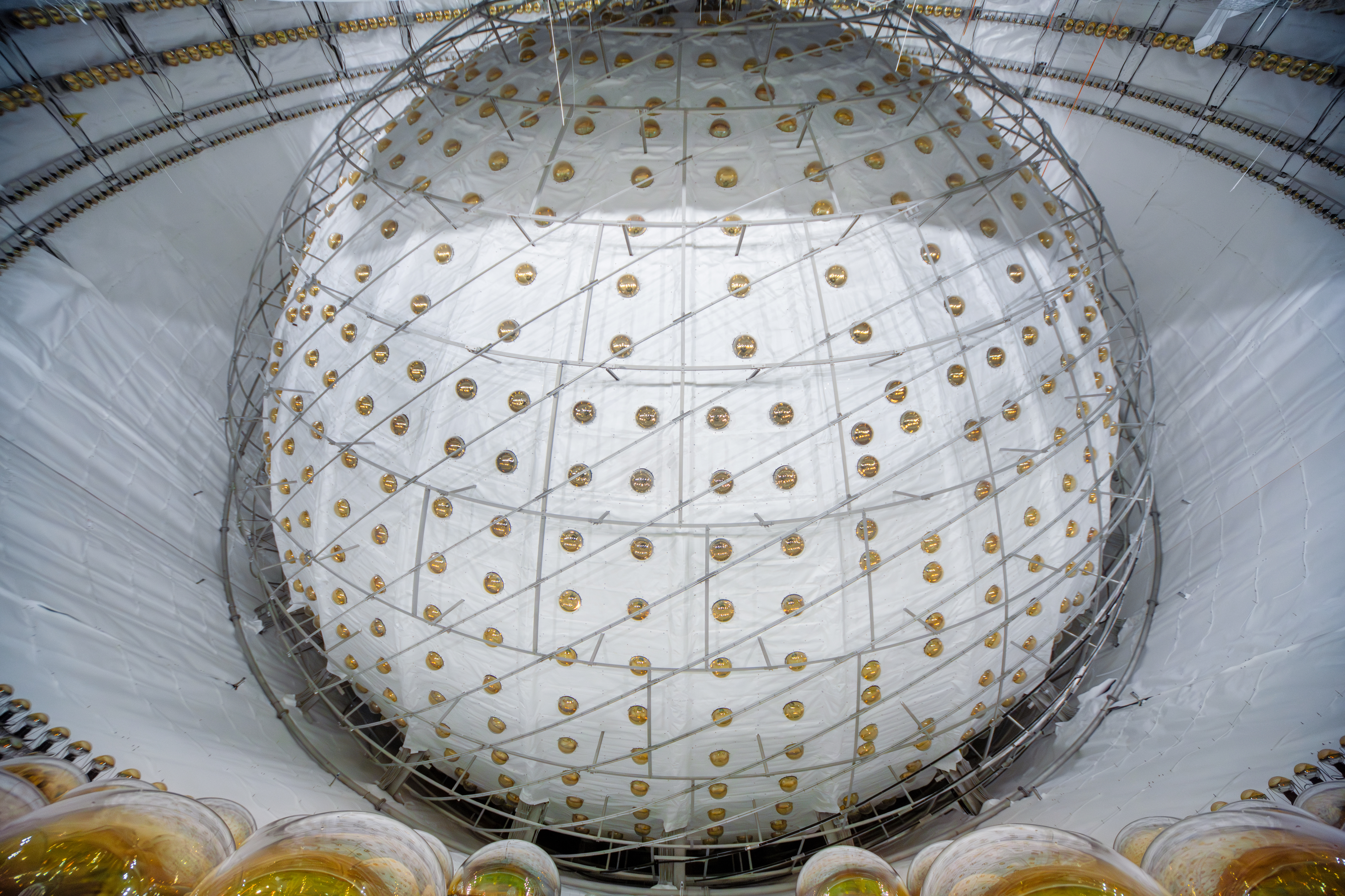 JUNO detector from outside
